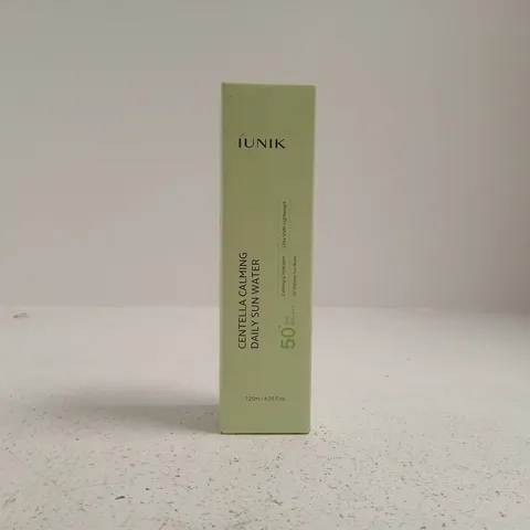 IUNIK CENTELLA CALMING DAILY SUN WATER SPF50+ PA++++ β 120ML