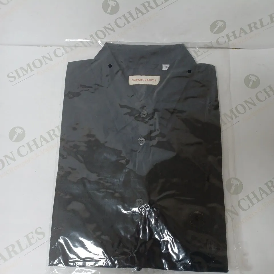 SEALED SET OF 4 BRAND NEW CORPORATIVE STYLE BLACK WOMENS SHIRT - SMALL