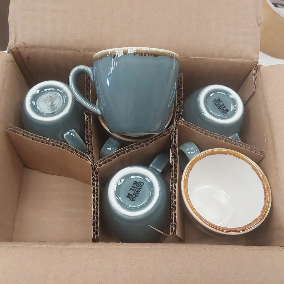 BOX CONTAINING APPROXIMATELY 90x BRAND NEW OLYMPIA KILN 85ML ESPRESSO CUPS