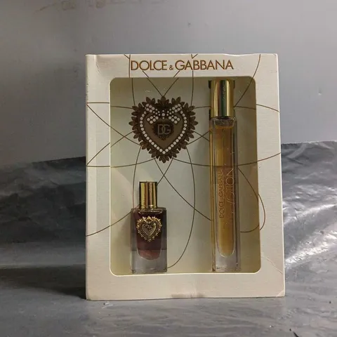 DOLCE&GABBANA MINI DEVOTION EAU DE PARFUM SET