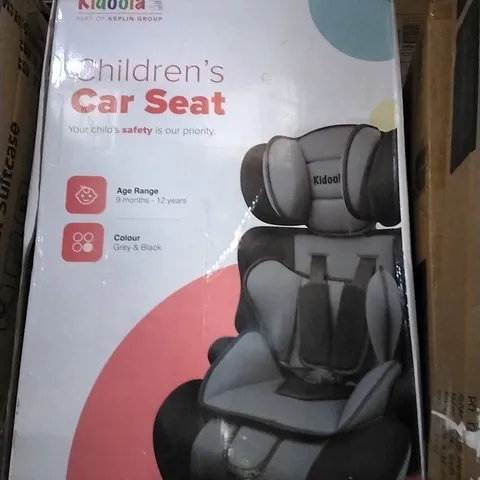 BOXED KIDOOLA CHILDREN'S CAR SEAT / BOOSTER SEAT 