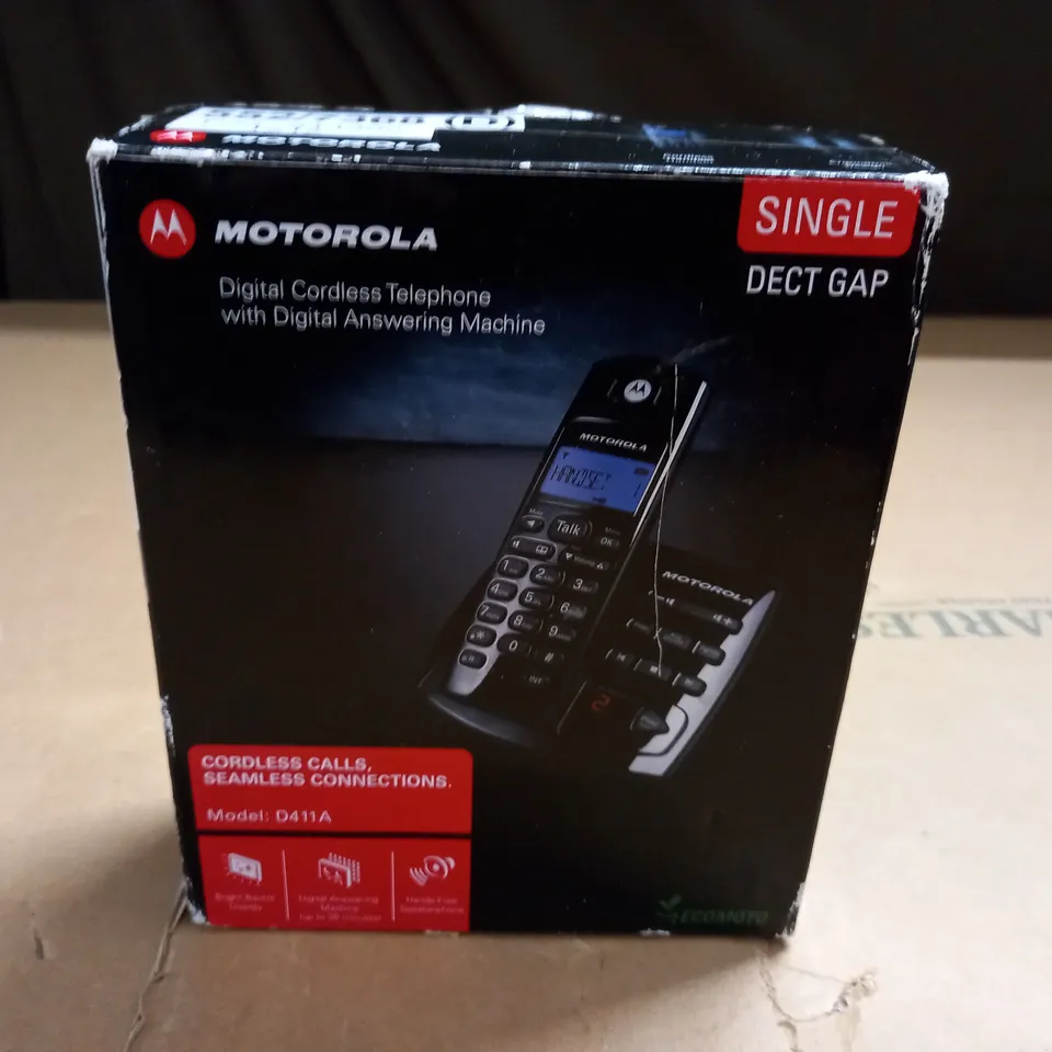 BOXED MOTOROLA DIGITAL CORDLESS TELEPHONE 