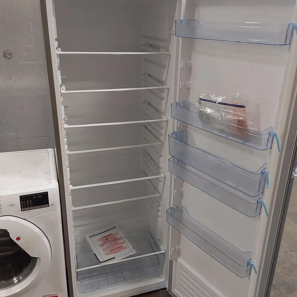 ICEKING RL340SE TALL FREESTANDING 340 LITRE SILVER LARDER FRIDGE [ENERGY CLASS E] - UNPROCESSED RETURN