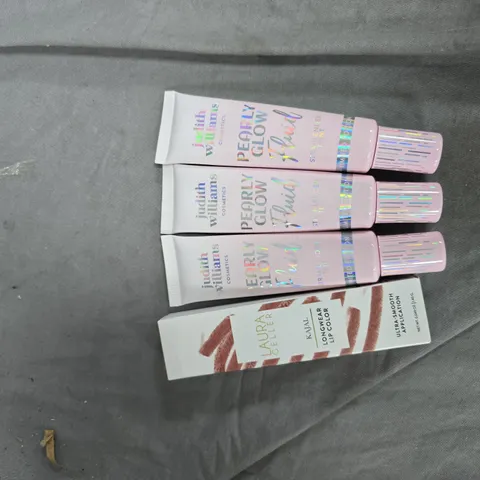 KISS & GLOW LIP GLOSSES & LIP BALMS SET – ASSORTED COSMETICS