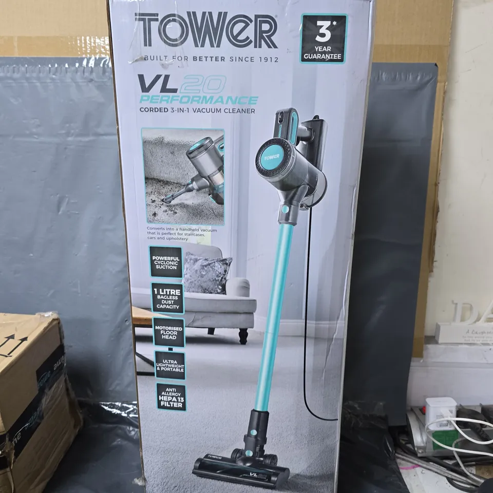 TOWER VL20 3-IN-1 PERFORMANCE CORDED VACUUM CLEANER - COLLECTION ONLY