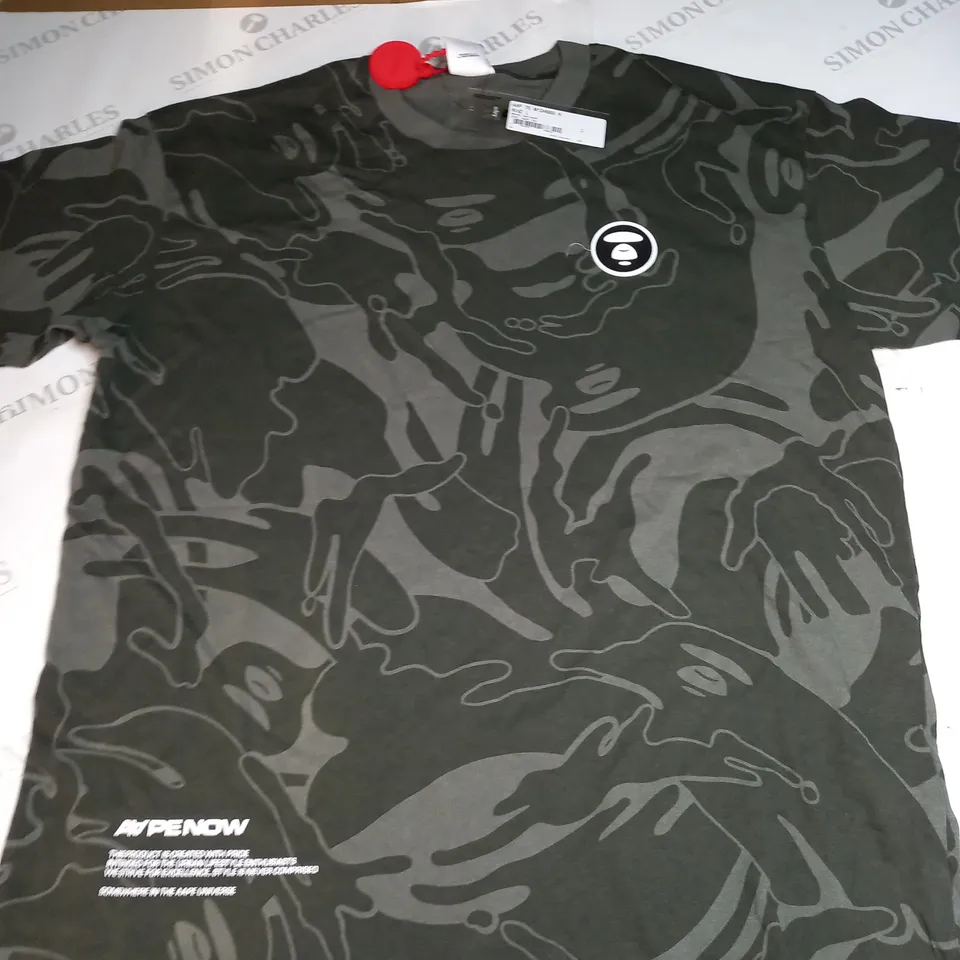 AAPE CAMOFLAUGE T-SHIRT SIZE L 