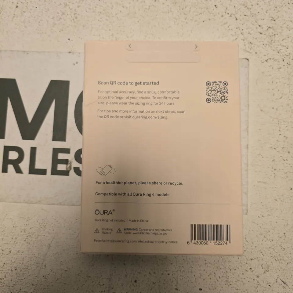 OURA RING 4 SIZING KIT – BOXED