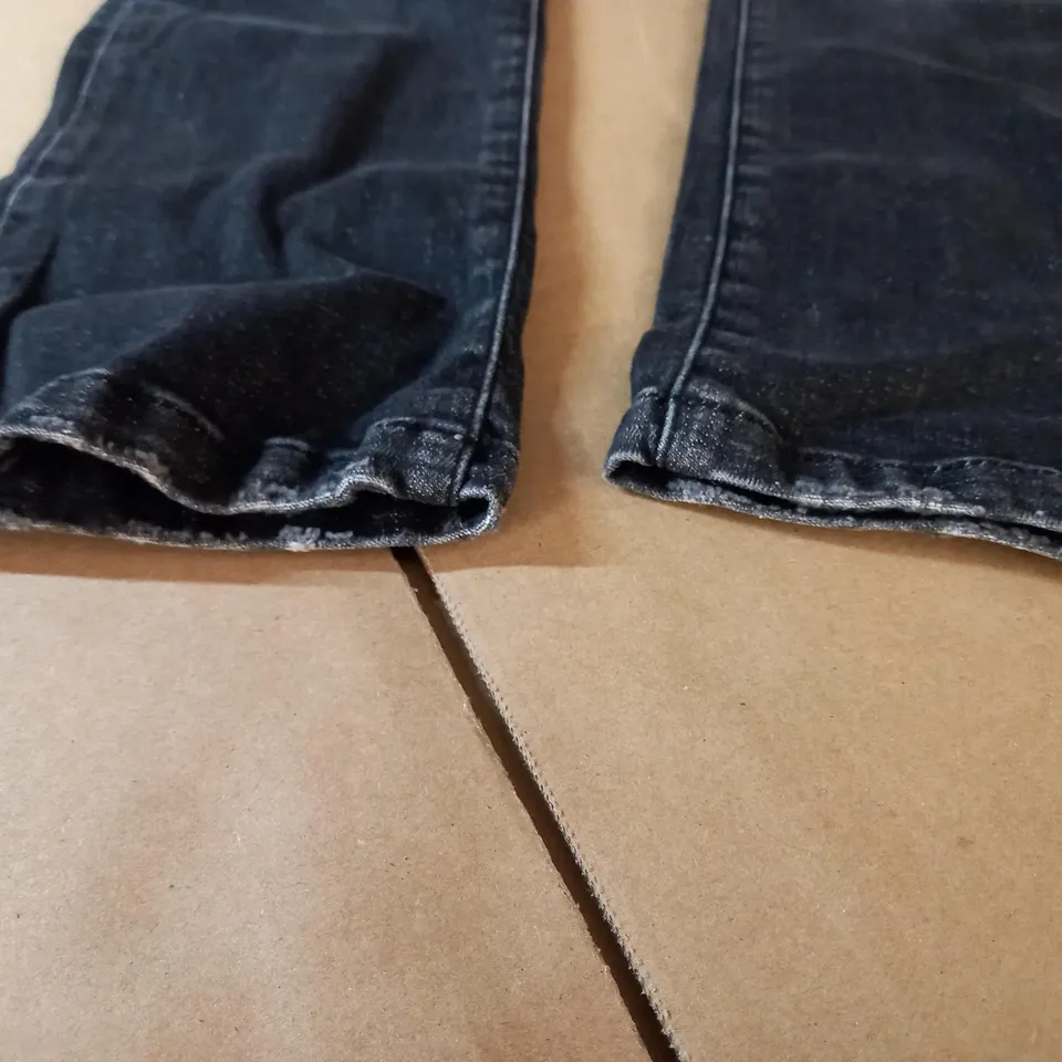 DOLCE & GABBANA DENIM BLACK JEANS - SIZE 9-10 YEARS