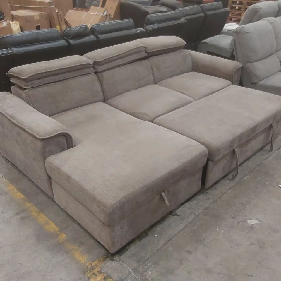 TIVOLI SOFA BED 3 SEATER FABRIC SOFA
