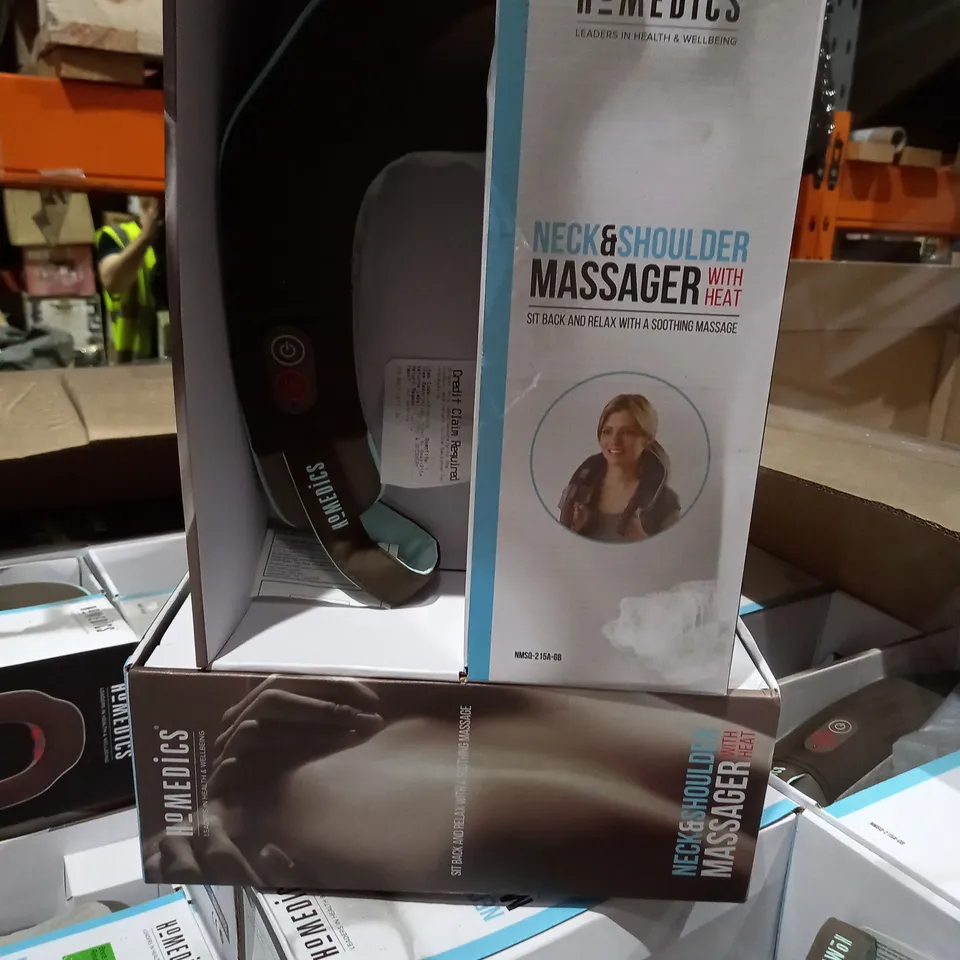 BOXED HOMEDICS NECK AND SHOULDER MASSAGER WITH HEAT