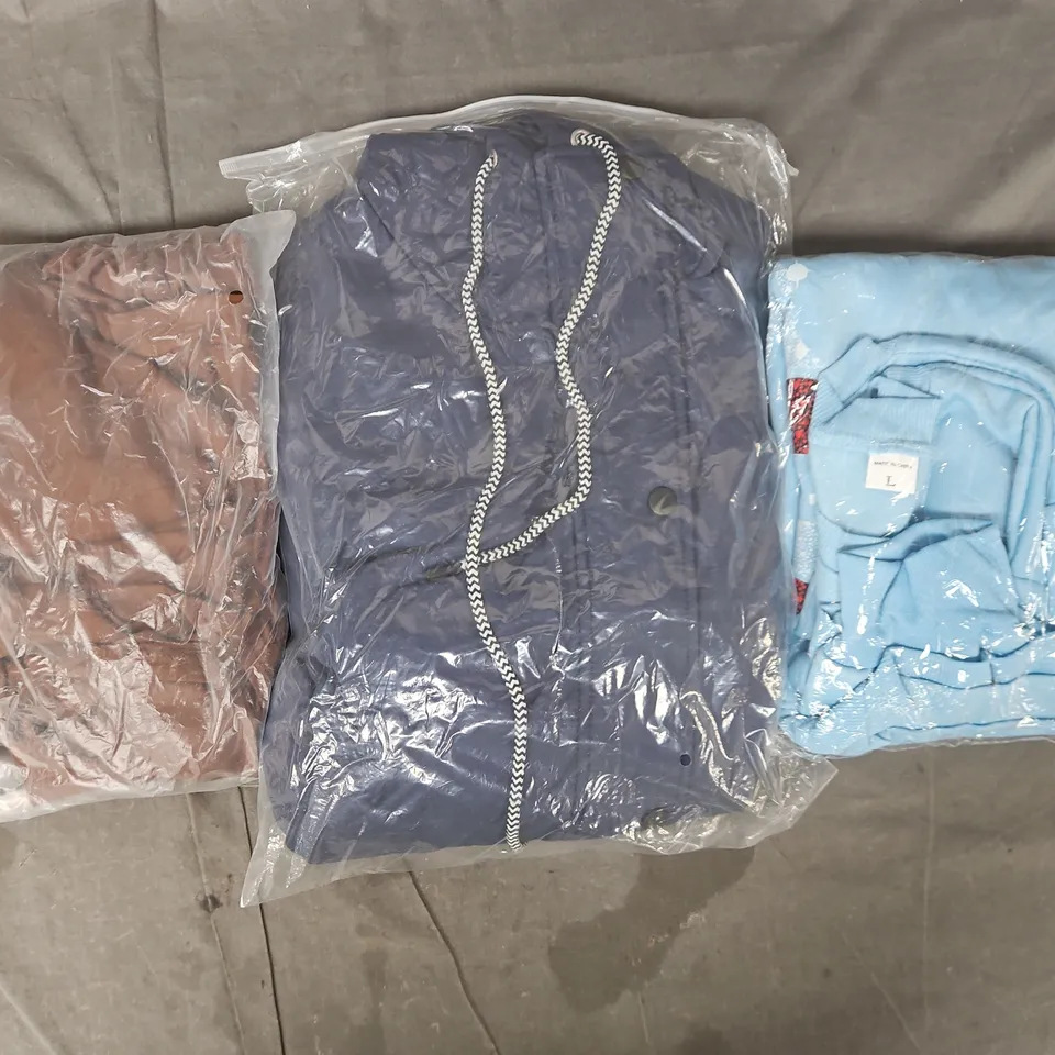 APPROXIMATELY 15 ASSORTED CLOTHING AND FASHION PRODUCTS IN VARIOUS STYLES AND SIZES - COLLECTION ONLY