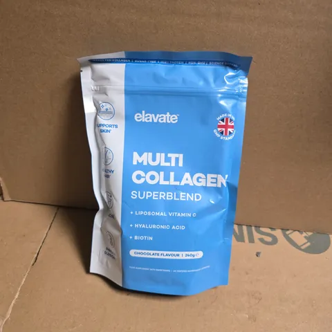 ELAVATE MULTI COLLAGEN SUPERBLEND CHOCOLATE FLAVOUR (240G)