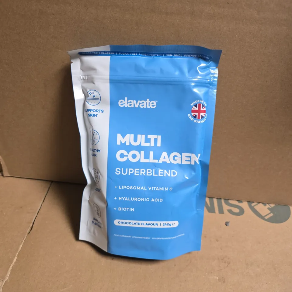 ELAVATE MULTI COLLAGEN SUPERBLEND CHOCOLATE FLAVOUR (240G)