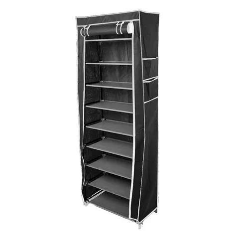 BOXED 30 PAIR SHOE RACK