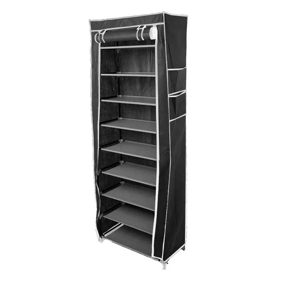 BOXED 30 PAIR SHOE RACK