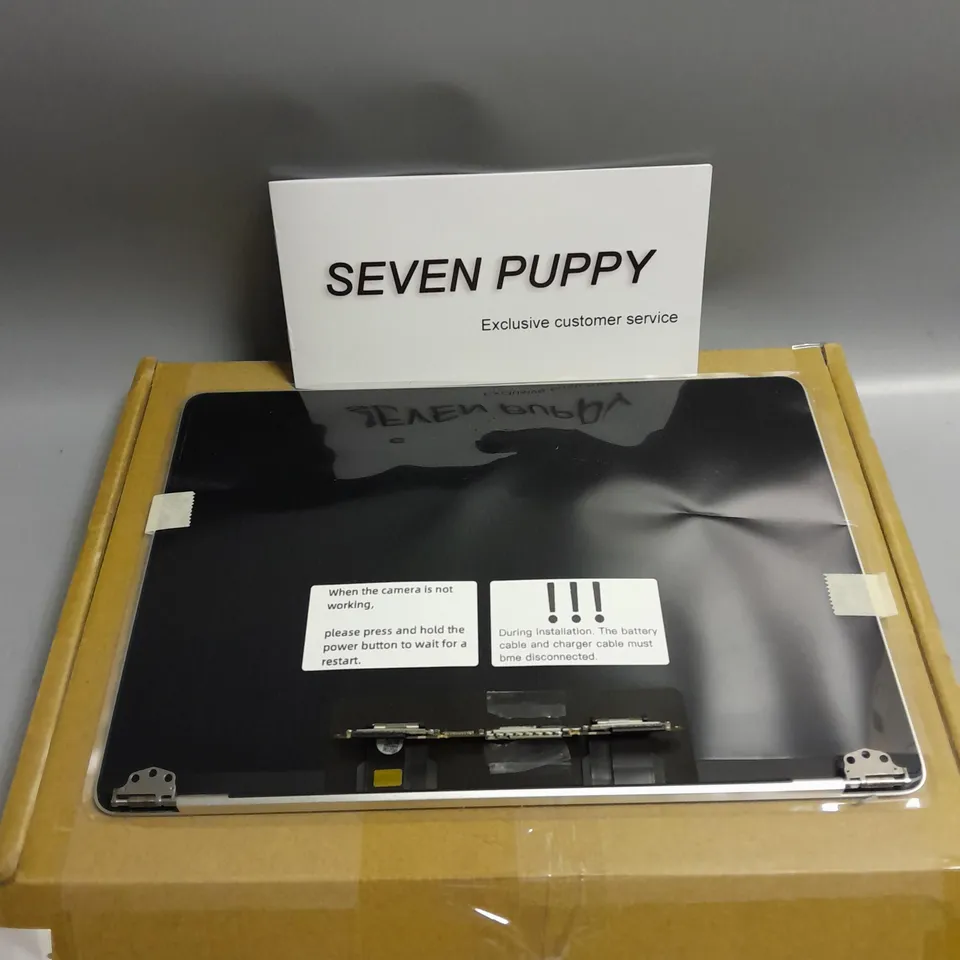UNBOXED SEVEN PUPPY MACBOOK COVER 