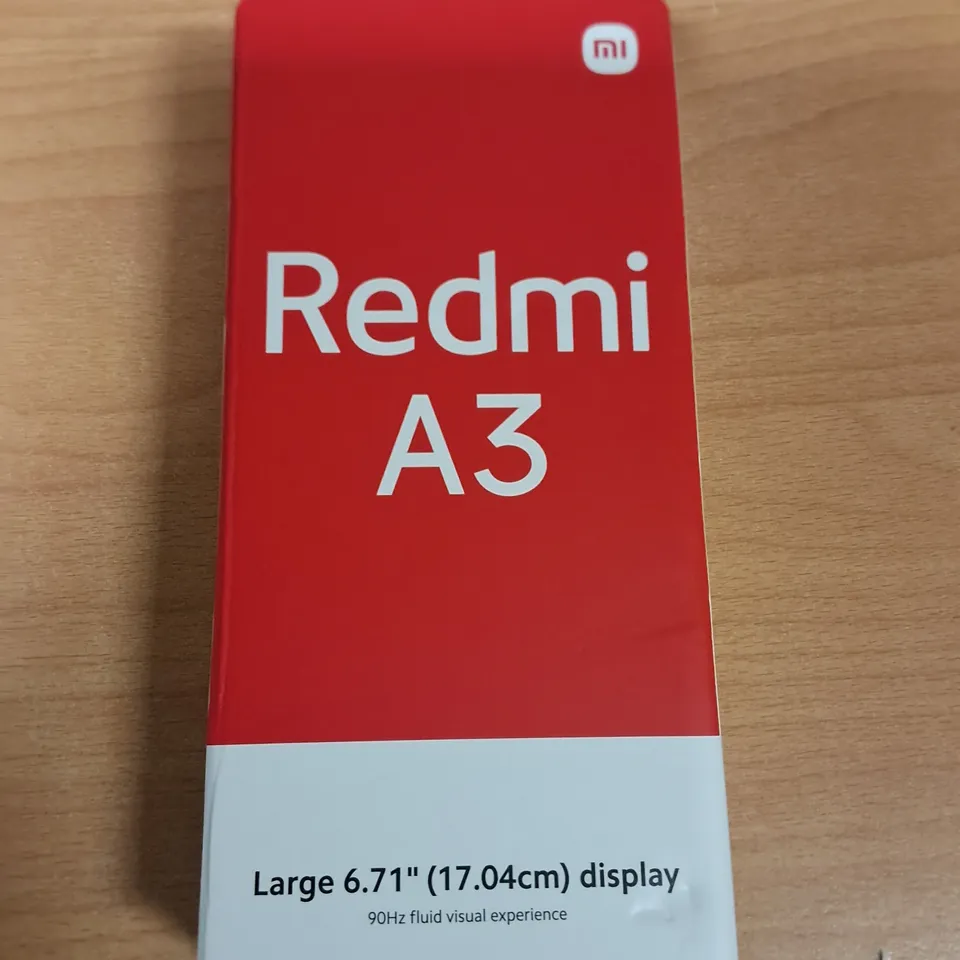 BOXED REDMI A3 3/64GB IN MIDNIGHT BLACK 
