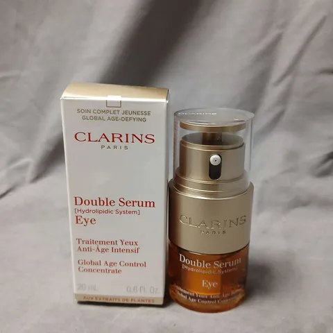 CLARINS PARIS DOUBLE SERUM EYE β HYDROLIPIDIC SYSTEM, 20 ML