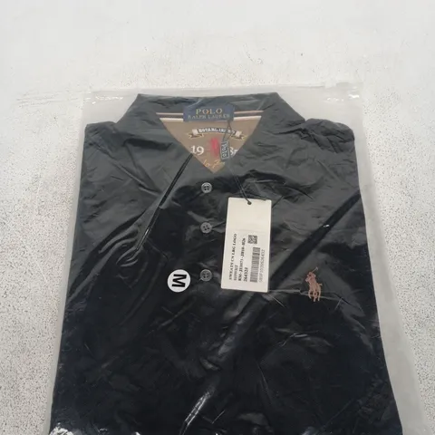 POLO RALPH LAUREN POLO SHIRT – BLACK – SIZE M