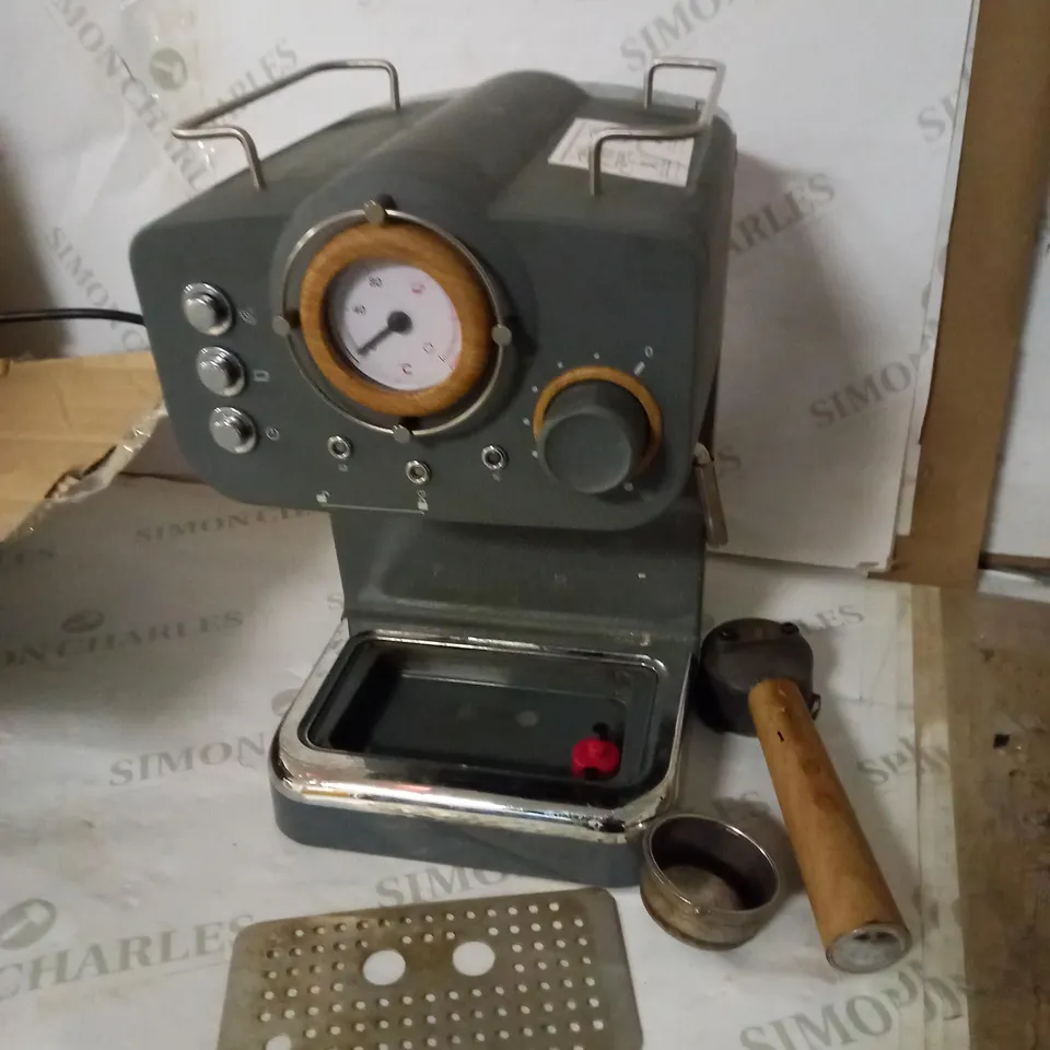 SWAN ESPRESSO COFFEE MAKER - GREY