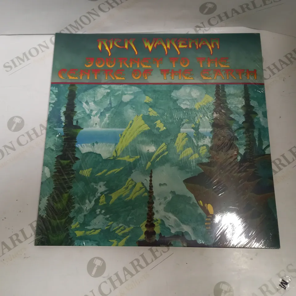 SEALED RICK WAKEMAN JOURNEY TO THE CENTRE OF THE EARTH VINYL - CONTAINS 16 PAGE COLOUR BOOK