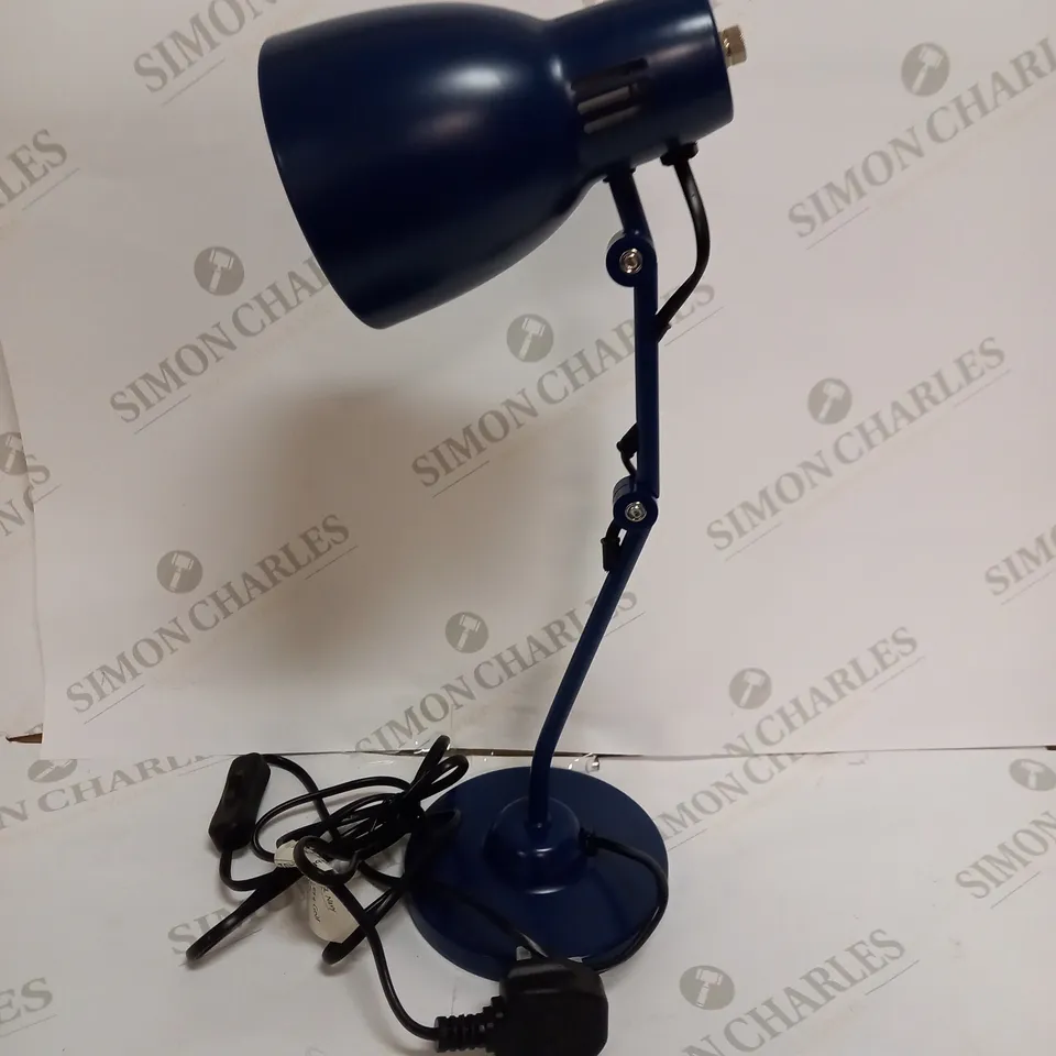 JOHN LEWIS TONY DESK LAMP - BLUE