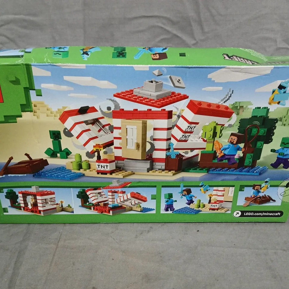 LEGO MINECRAFT THE TNT JUNGLE HOUSE 21275 – BOXED SET
