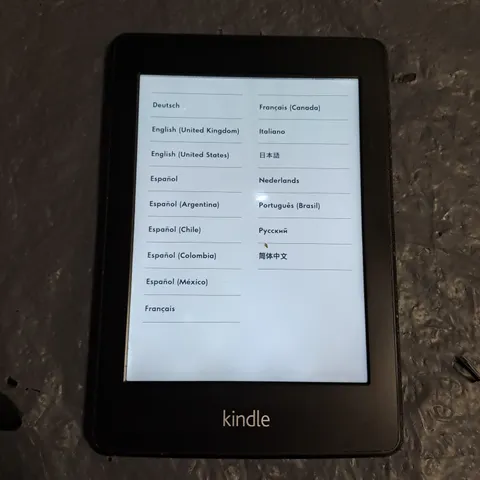 UNBOXED AMAZON KINDLE E-READER - EY21