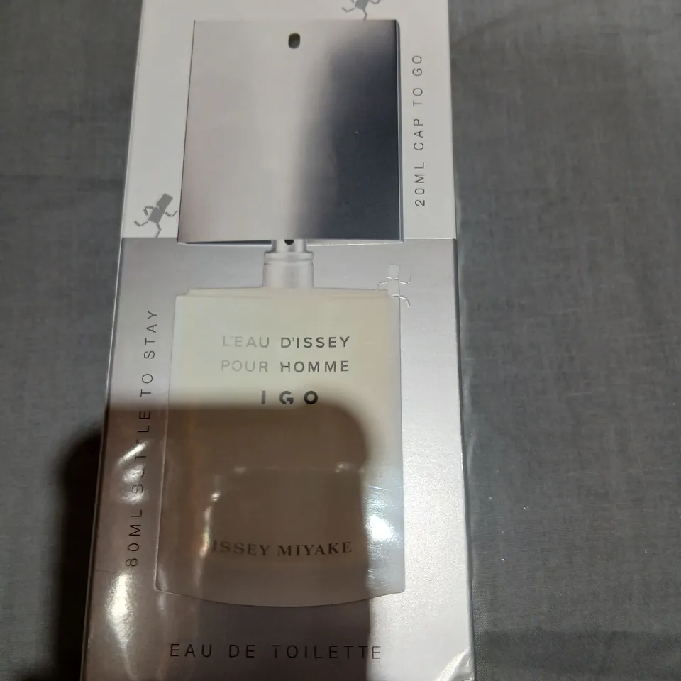ISSEY MIYAKE L'EAU D'ISSEY POUR HOMME IGO EAU DE TOILETTE – 80 ML, TRAVEL CAP (BOXED)