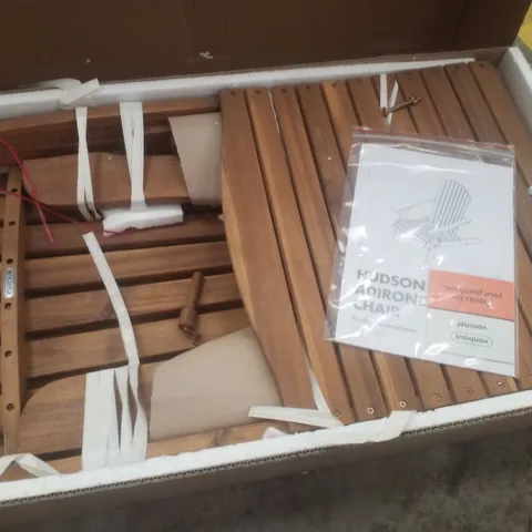 BOXED VONHAUS HUDSON FOLDING ADIRONDACK CHAIR