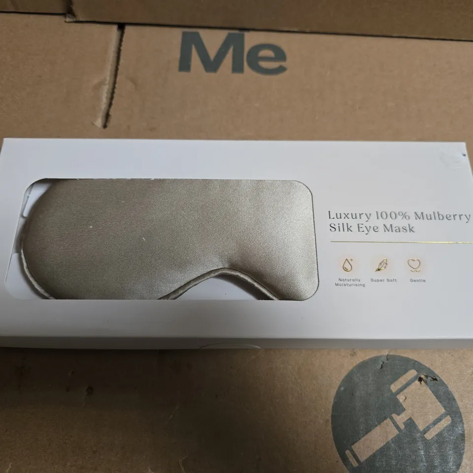 M&S BEAUTY LUXURY 100% MULBERRY SILK EYE MASK – BOXED