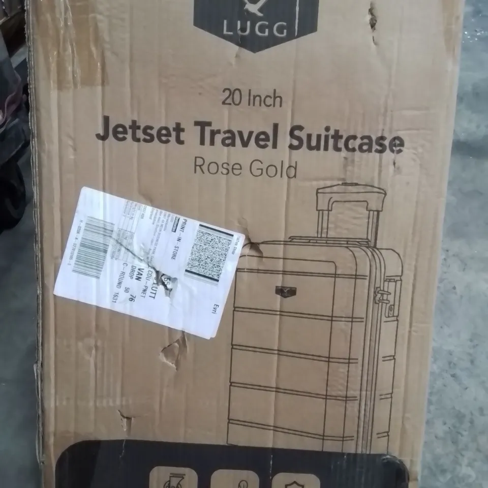 BOXED LUGG JETSET TRAVEL SUITCASE