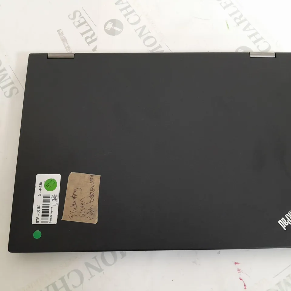 LENOVO THINKPAD X380 YOGA LAPTOP IN BLACK