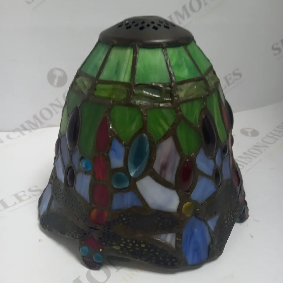 DESIGNER STYLE DRAGONFLY MOSAIC LAMPSHADE
