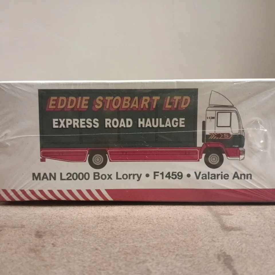 SEALED EDDIE STOBART 1:76 SCALE DIE-CAST METAL SPECIAL EDITION COLLECTOR'S MODEL