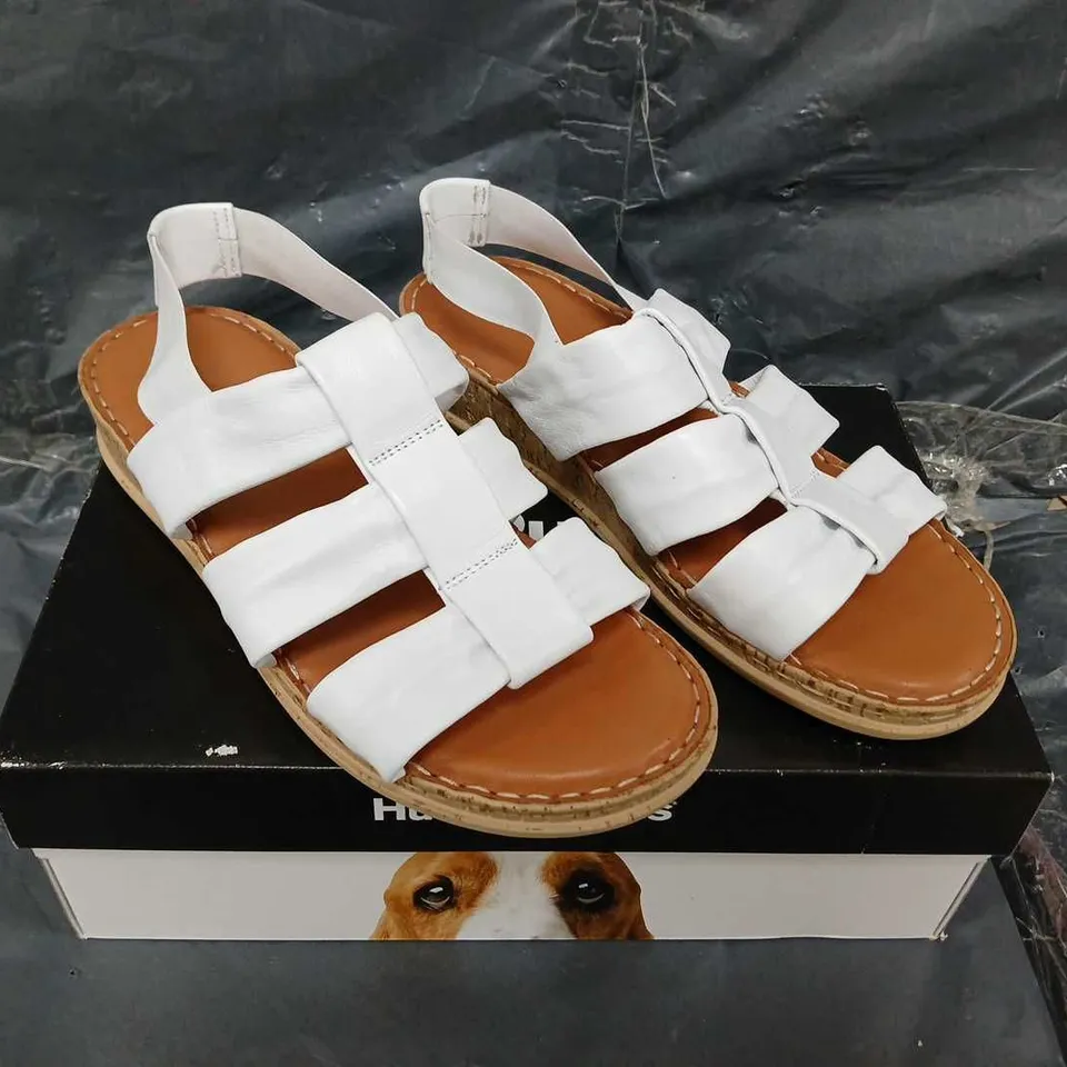 BOXED PAIR OF HUSH PUPPIES EDEN GLADIATOR SANDALS - UK SIZE 7