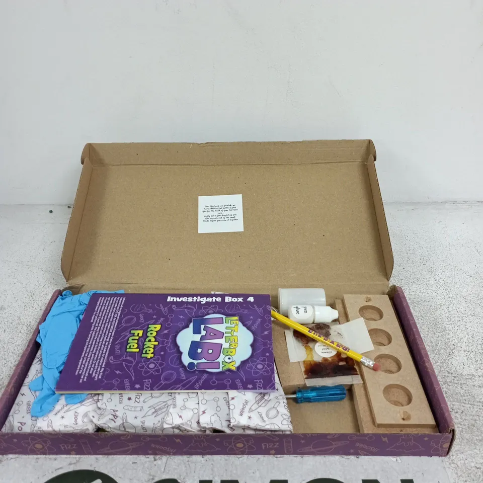 LETTERBOX LAB! INVESTIGATE BOX 4 – EDUCATIONAL SCIENCE KIT FOR KIDS 