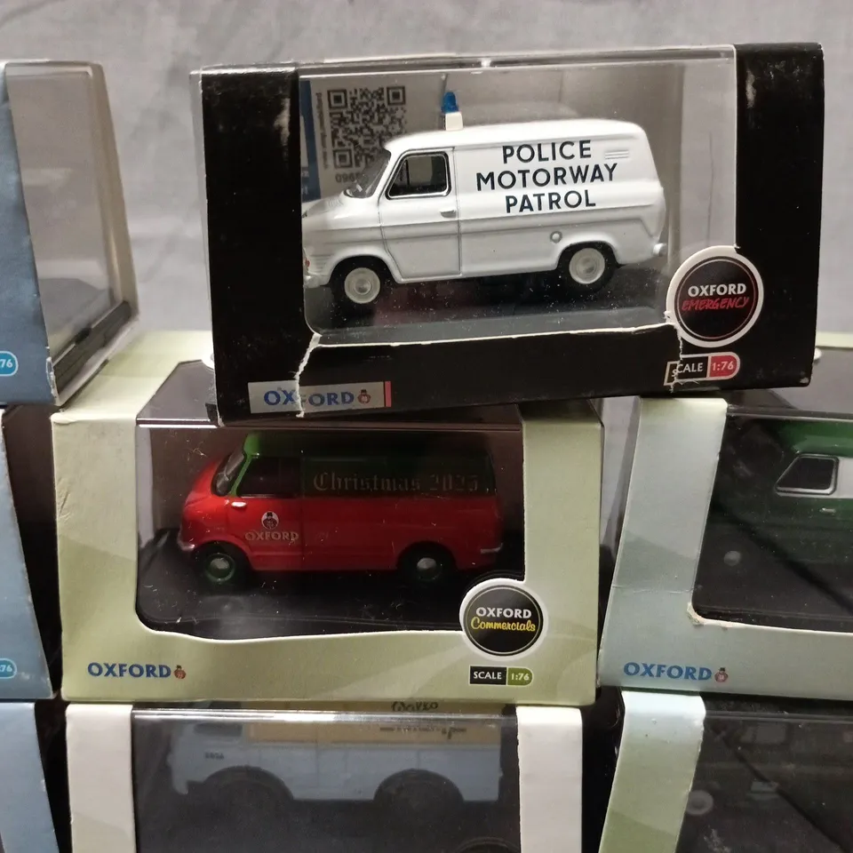 LOT OF 11 ASSORTED DIE CAST MINATURE CARS TO INCLUDE MATCHBOX AND OXFORD