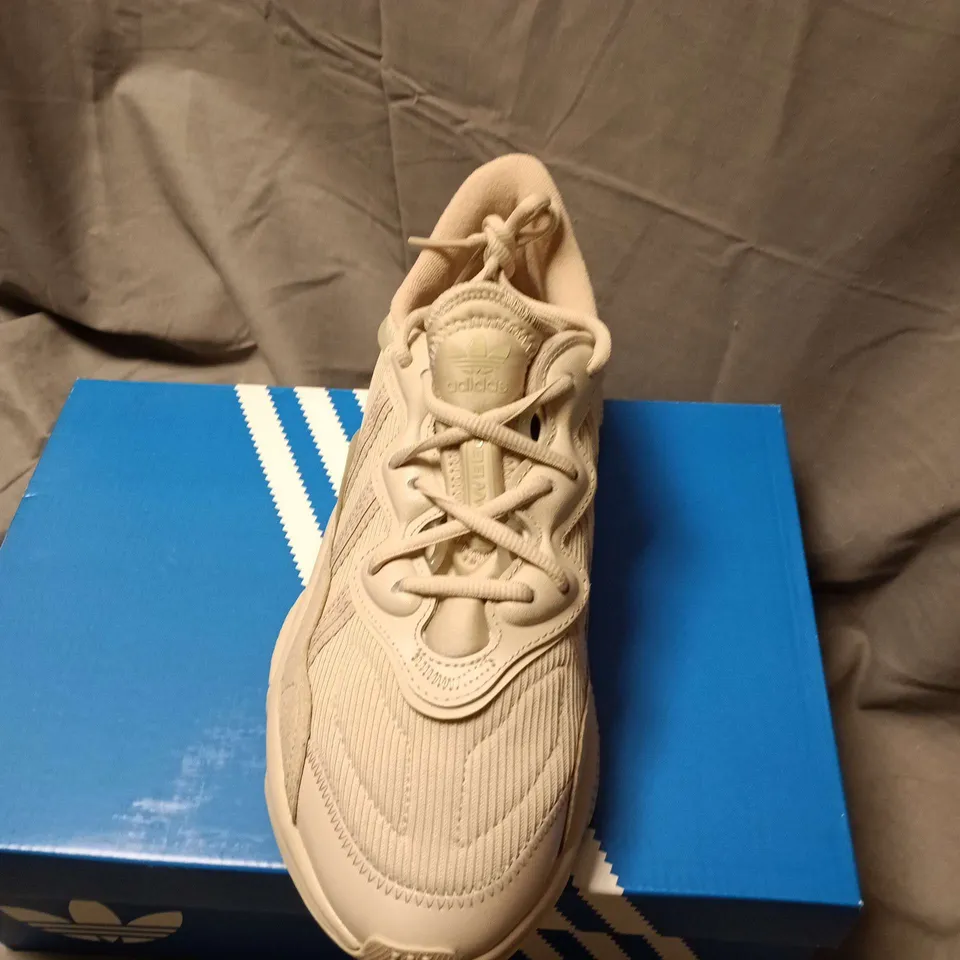 ADIDAS OZWEEGO TRAINERS – BEIGE/STONE - UK SIZE 8