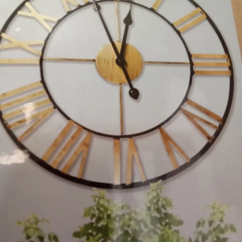 LKH DECORATIVE WALL CLOCK SIZE: 60CM