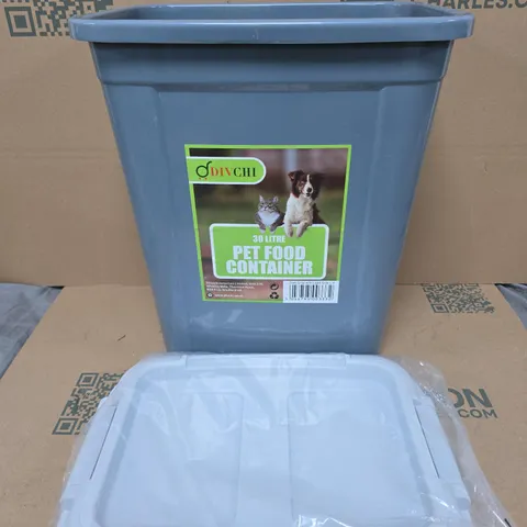 DIVCHI 30 LITRE PET FOOD CONTAINER 