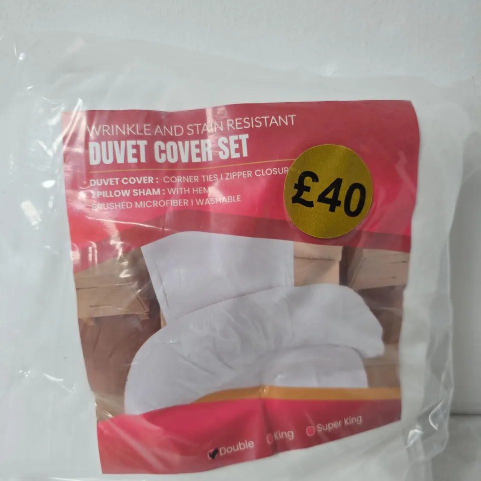 DUVET COVER SET – WRINKLE & STAIN RESISTANT