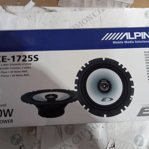 BOXED SXE-1725S SPEAKERS