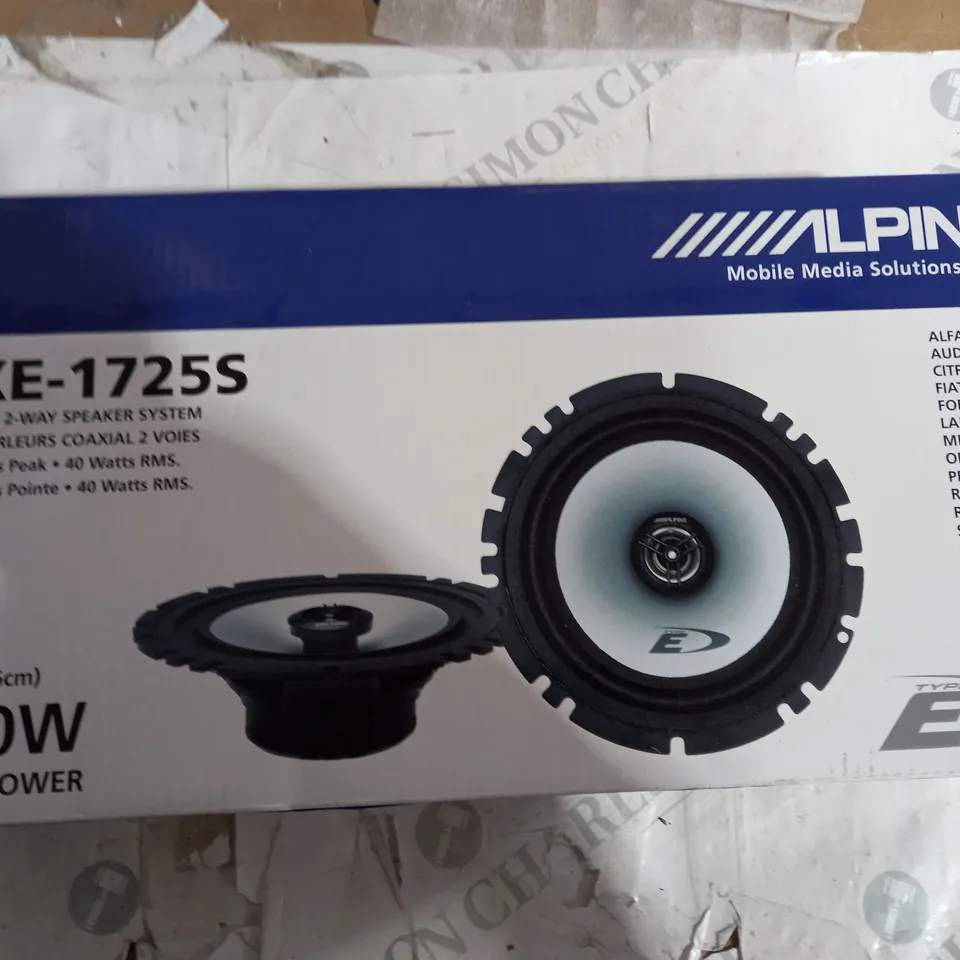 BOXED SXE-1725S SPEAKERS 