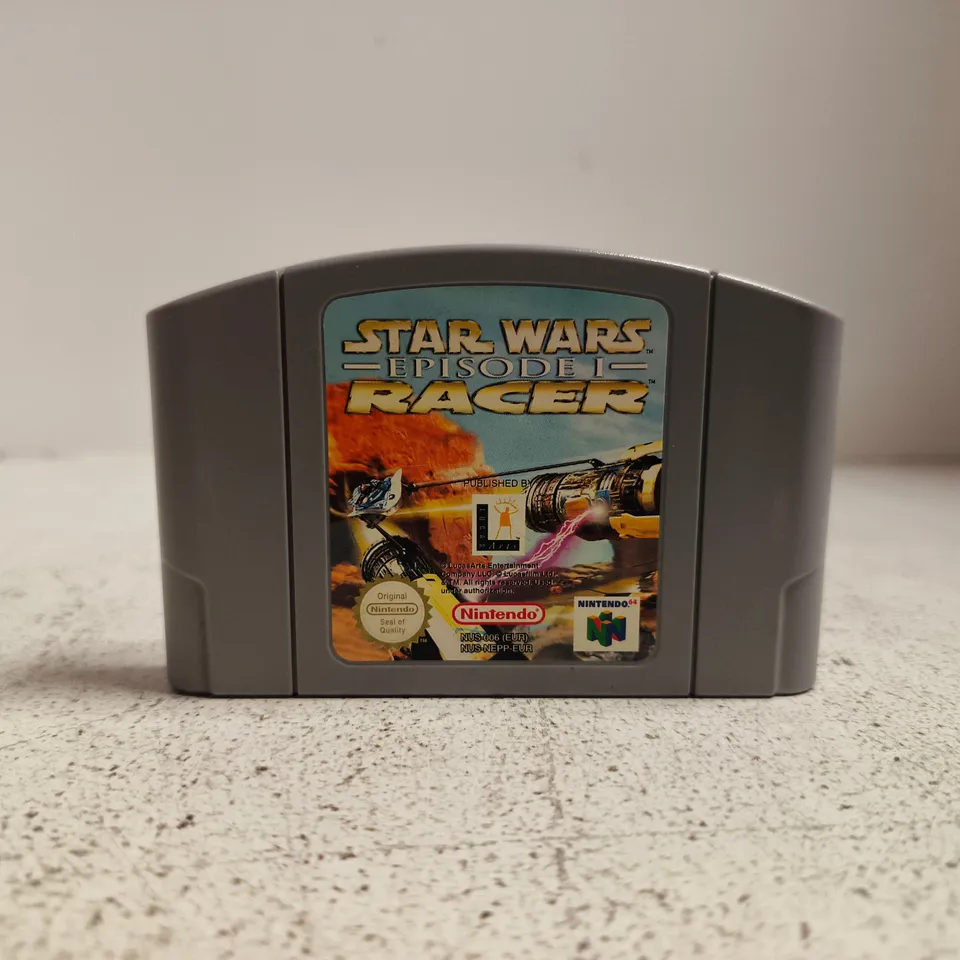 STAR WARS EPISODE I RACER – NINTENDO 64 GAME CARTRIDGE
