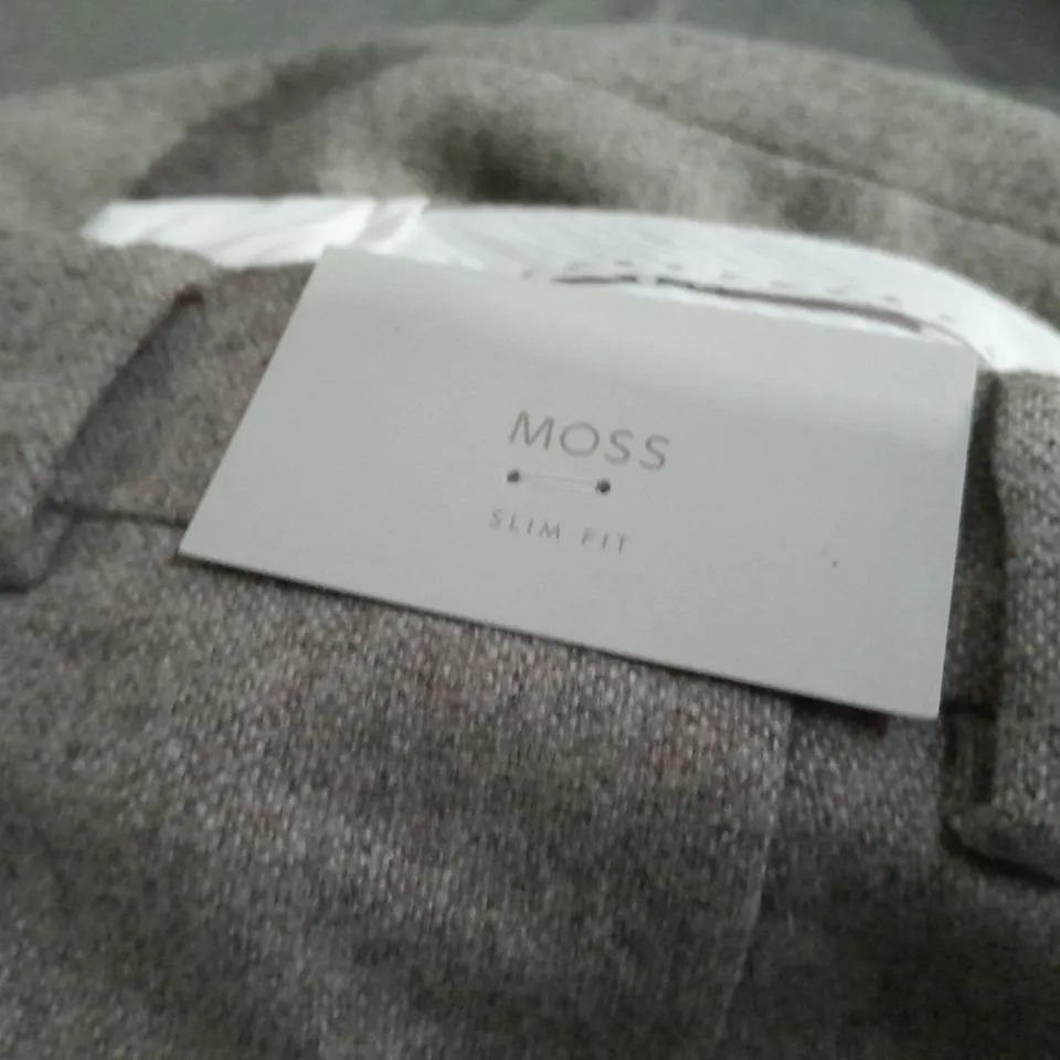 MOSS SLIM FIT TROUSERS SIZE 36S 