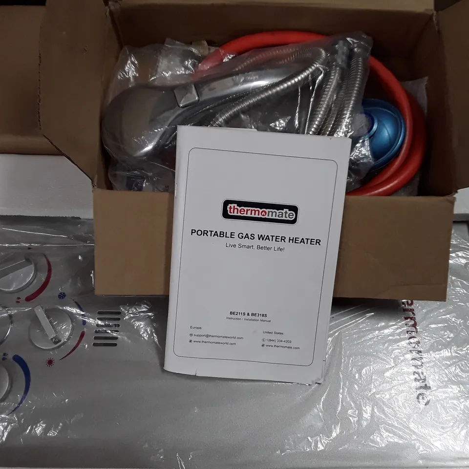 THERMOMATE 8L PORTABLE GAS WATER HEATER - BE211S