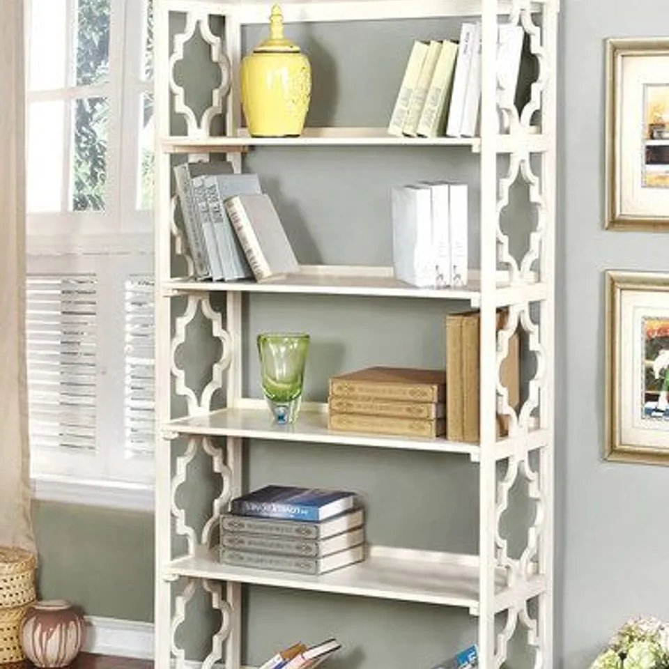 BOXED SERENDIPITY BOOKCASE - WHITE 