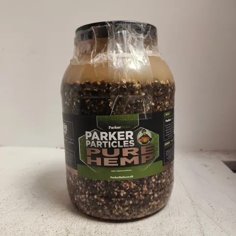 PARKER BAITS PARKERPARTICLES PURE HEMP – FISHING BAIT JAR