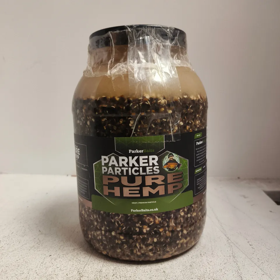 PARKER BAITS PARKERPARTICLES PURE HEMP – FISHING BAIT JAR